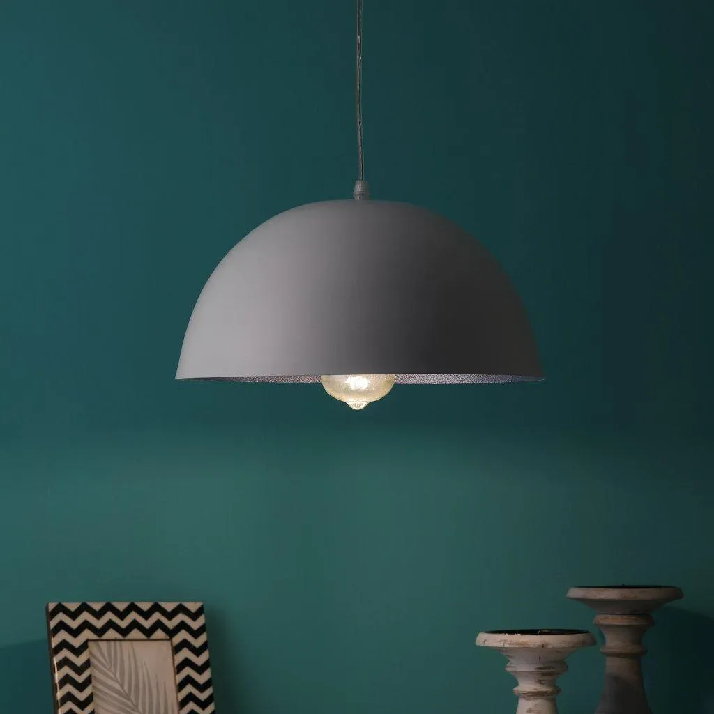 Antique Black Metal Hanging Light