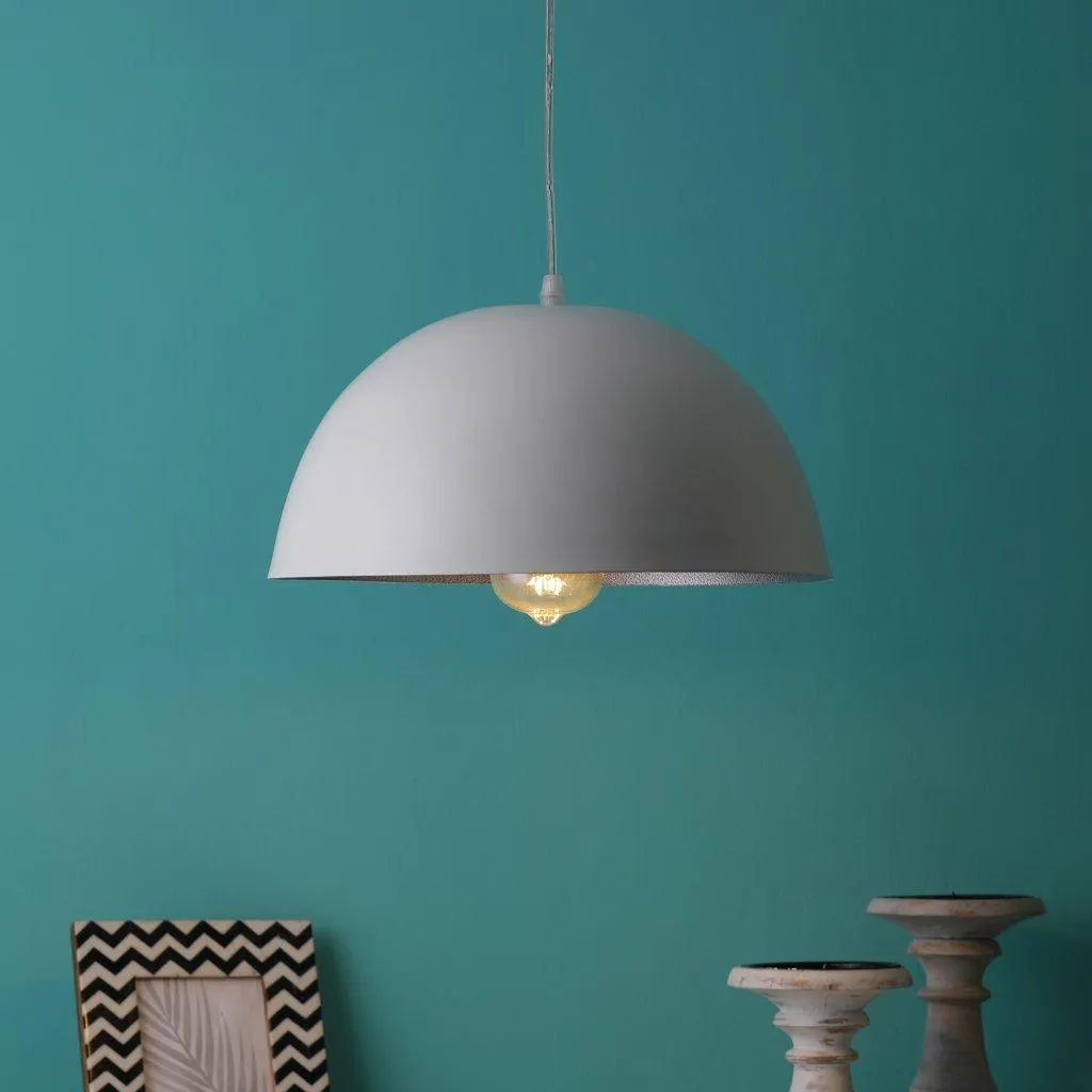 Antique Black Metal Hanging Light