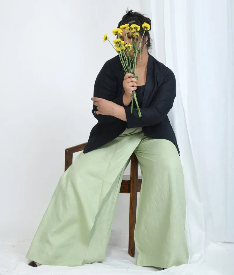 Hemp Relaxed Fit Pants | Skort inspired
