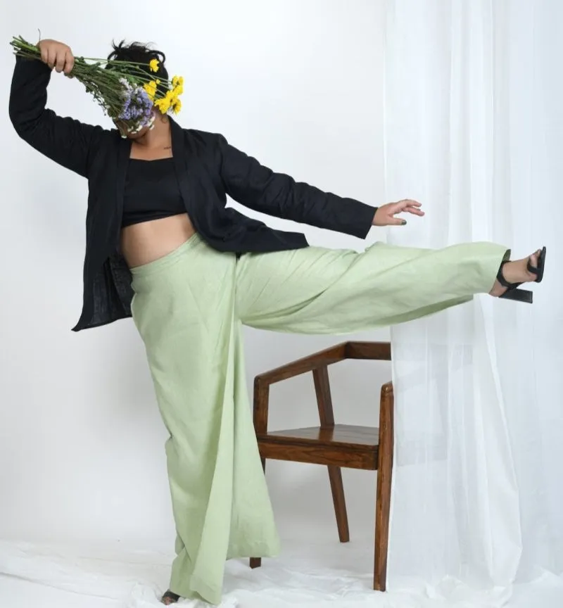 Hemp Relaxed Fit Pants | Skort inspired