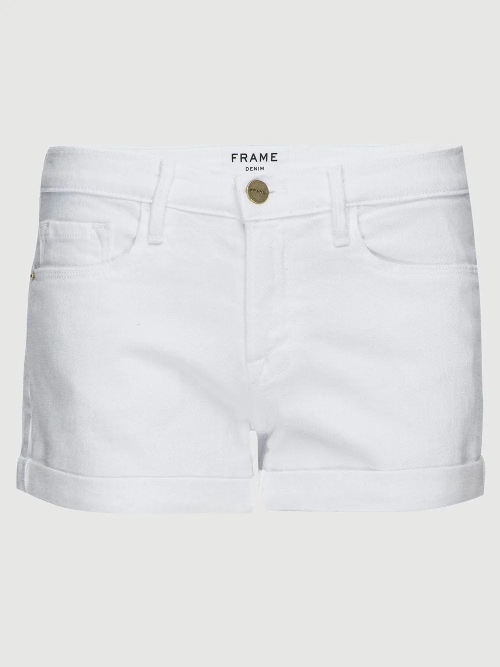 Le Cut Off Cuffed Short -- Blanc