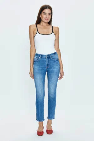 Madi High Rise Slim Jean - Caravan