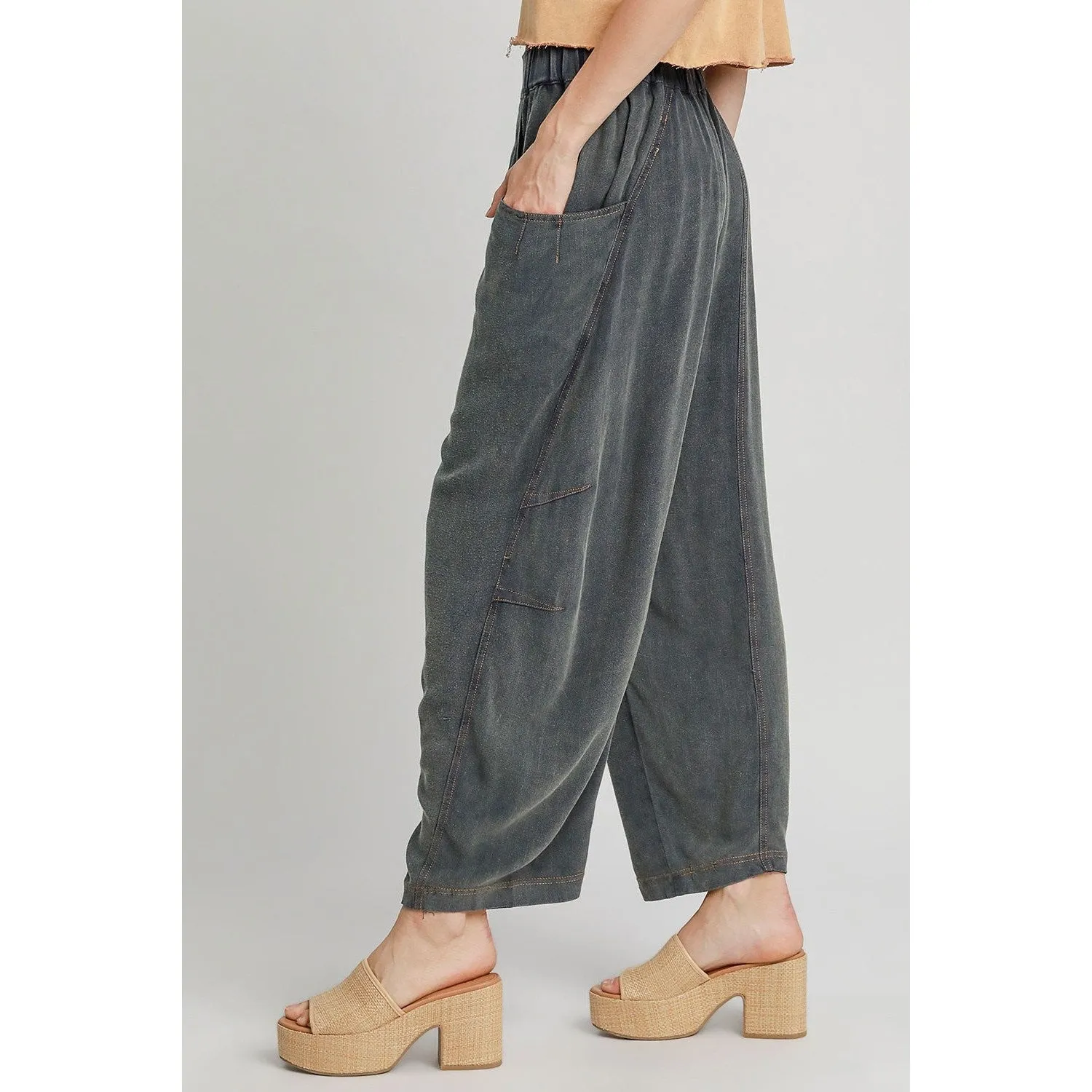 Nothing Ordinary Navy Baggy Fit Pants
