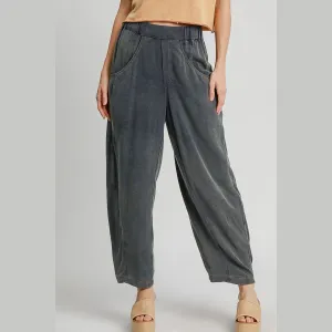 Nothing Ordinary Navy Baggy Fit Pants