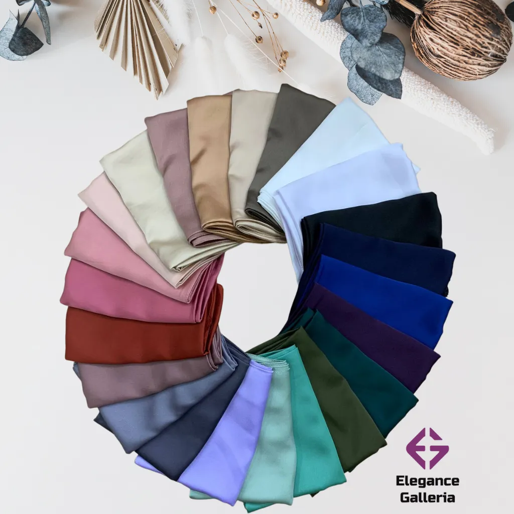 Plain Satin Hijab