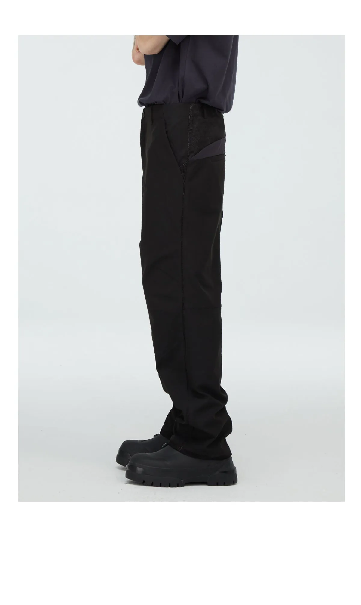 Splice fit straight pants