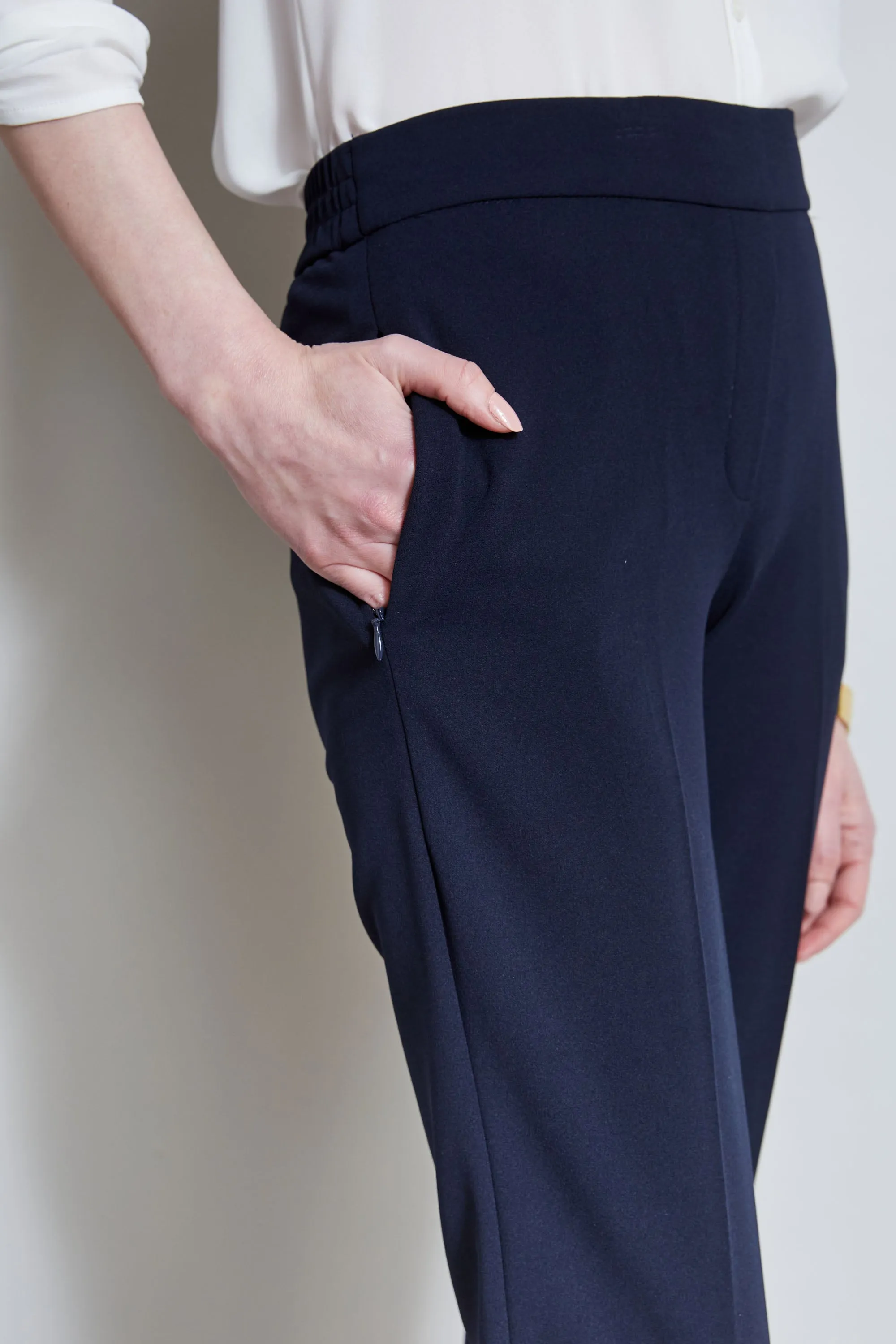 T-Tahari Slim Fit Pull On Pants