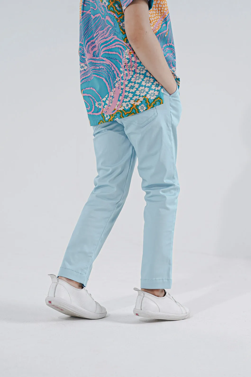 The Perfect Slim Fit Pants - Light Blue