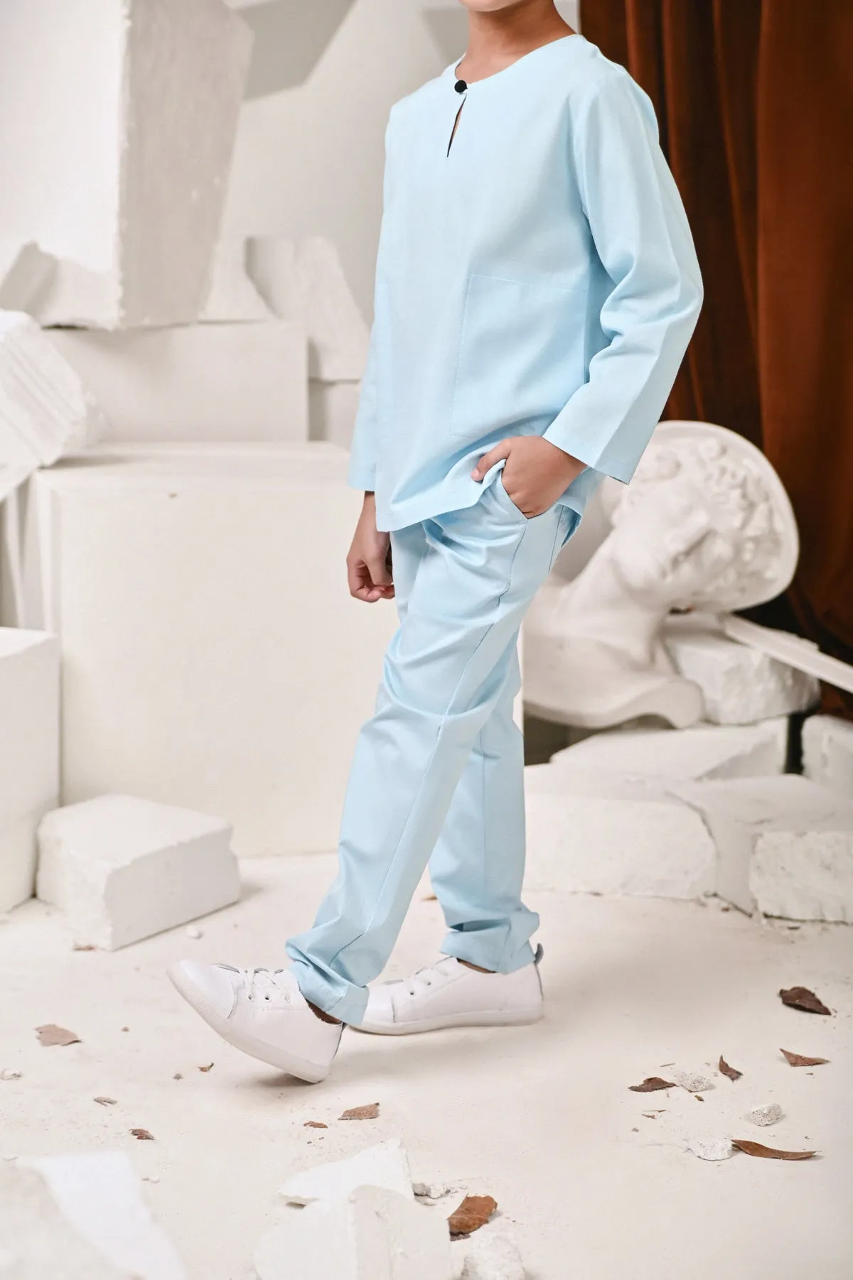 The Perfect Slim Fit Pants - Light Blue