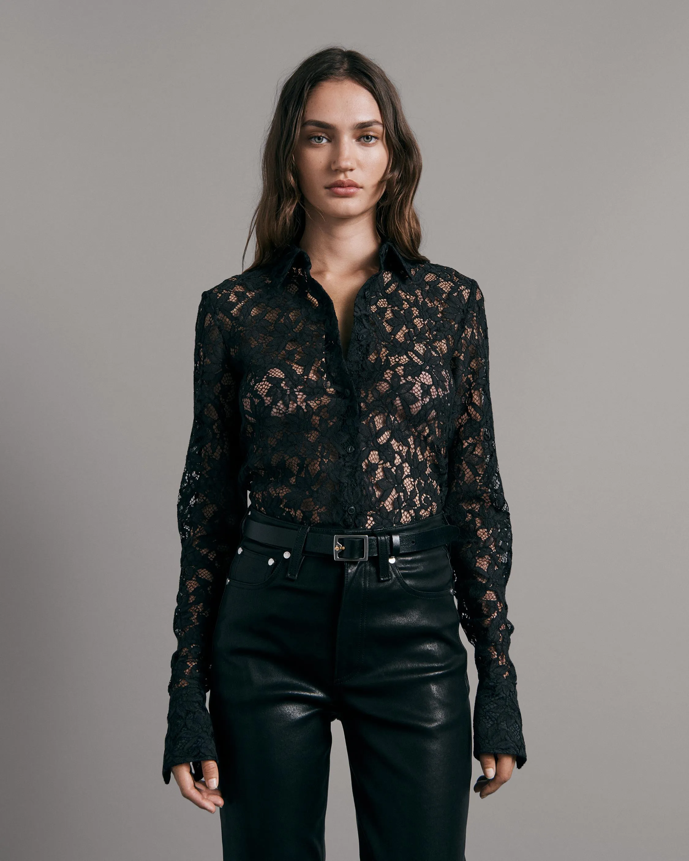 Yvette Lace Shirt